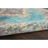 image:imageNourison Home Passion Fuchsia 110 x 210 Area Rug  Easy Clean Non Shedding Bed Room Living Room Dining Room Kitchen 2 x 3Light Blue