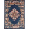 image:imageNourison Home Passion Fuchsia 110 x 210 Area Rug  Easy Clean Non Shedding Bed Room Living Room Dining Room Kitchen 2 x 3Navy