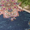image:imageNourison Home Passion Fuchsia 110 x 210 Area Rug  Easy Clean Non Shedding Bed Room Living Room Dining Room Kitchen 2 x 3Navy