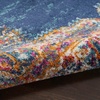 image:imageNourison Home Passion Fuchsia 110 x 210 Area Rug  Easy Clean Non Shedding Bed Room Living Room Dining Room Kitchen 2 x 3Navy