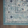 image:imageNourison Home Passion Fuchsia 110 x 210 Area Rug  Easy Clean Non Shedding Bed Room Living Room Dining Room Kitchen 2 x 3Turquoise Grey