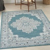 image:imageNourison Home Passion Fuchsia 110 x 210 Area Rug  Easy Clean Non Shedding Bed Room Living Room Dining Room Kitchen 2 x 3Turquoise Grey