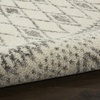 image:imageNourison Home Passion Ivory Grey 53 x 73 Area Rug  Easy Clean Non Shedding Bed Room Living Room Dining Room Kitchen 5 x 7IvoryGrey