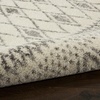 image:imageNourison Home Passion Ivory Grey 53 x 73 Area Rug  Easy Clean Non Shedding Bed Room Living Room Dining Room Kitchen 5 x 7IvoryGrey