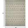 image:imageNourison Home Passion Ivory Grey 53 x 73 Area Rug  Easy Clean Non Shedding Bed Room Living Room Dining Room Kitchen 5 x 7IvoryGrey