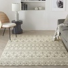 image:imageNourison Home Passion Ivory Grey 53 x 73 Area Rug  Easy Clean Non Shedding Bed Room Living Room Dining Room Kitchen 5 x 7IvoryGrey