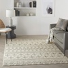 image:imageNourison Home Passion Ivory Grey 53 x 73 Area Rug  Easy Clean Non Shedding Bed Room Living Room Dining Room Kitchen 5 x 7IvoryGrey