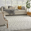 image:imageNourison Home Passion Ivory Grey 53 x 73 Area Rug  Easy Clean Non Shedding Bed Room Living Room Dining Room Kitchen 5 x 7IvoryGrey
