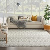 image:imageNourison Home Passion Ivory Grey 53 x 73 Area Rug  Easy Clean Non Shedding Bed Room Living Room Dining Room Kitchen 5 x 7IvoryGrey