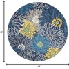 image:imageNourison Home Passion Ivory Multicolor 53 x 73 Area Rug  Easy Clean Non Shedding Bed Room Living Room Dining Room Kitchen 5 x 7Blue
