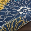 image:imageNourison Home Passion Ivory Multicolor 53 x 73 Area Rug  Easy Clean Non Shedding Bed Room Living Room Dining Room Kitchen 5 x 7Blue