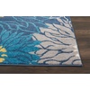 image:imageNourison Home Passion Ivory Multicolor 53 x 73 Area Rug  Easy Clean Non Shedding Bed Room Living Room Dining Room Kitchen 5 x 7Blue