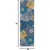 image:imageNourison Home Passion Ivory Multicolor 53 x 73 Area Rug  Easy Clean Non Shedding Bed Room Living Room Dining Room Kitchen 5 x 7Blue