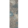 image:imageNourison Home Passion Ivory Multicolor 53 x 73 Area Rug  Easy Clean Non Shedding Bed Room Living Room Dining Room Kitchen 5 x 7CharcoalBlue