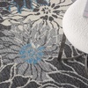 image:imageNourison Home Passion Ivory Multicolor 53 x 73 Area Rug  Easy Clean Non Shedding Bed Room Living Room Dining Room Kitchen 5 x 7CharcoalBlue
