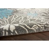 image:imageNourison Home Passion Ivory Multicolor 53 x 73 Area Rug  Easy Clean Non Shedding Bed Room Living Room Dining Room Kitchen 5 x 7CharcoalBlue