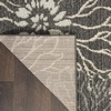 image:imageNourison Home Passion Ivory Multicolor 53 x 73 Area Rug  Easy Clean Non Shedding Bed Room Living Room Dining Room Kitchen 5 x 7CharcoalBlue