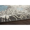 image:imageNourison Home Passion Ivory Multicolor 53 x 73 Area Rug  Easy Clean Non Shedding Bed Room Living Room Dining Room Kitchen 5 x 7CharcoalBlue