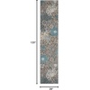 image:imageNourison Home Passion Ivory Multicolor 53 x 73 Area Rug  Easy Clean Non Shedding Bed Room Living Room Dining Room Kitchen 5 x 7CharcoalBlue