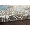 image:imageNourison Home Passion Ivory Multicolor 53 x 73 Area Rug  Easy Clean Non Shedding Bed Room Living Room Dining Room Kitchen 5 x 7CharcoalBlue