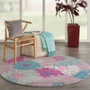 image:imageNourison Home Passion Ivory Multicolor 53 x 73 Area Rug  Easy Clean Non Shedding Bed Room Living Room Dining Room Kitchen 5 x 7Grey