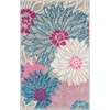 image:imageNourison Home Passion Ivory Multicolor 53 x 73 Area Rug  Easy Clean Non Shedding Bed Room Living Room Dining Room Kitchen 5 x 7Grey