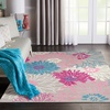 image:imageNourison Home Passion Ivory Multicolor 53 x 73 Area Rug  Easy Clean Non Shedding Bed Room Living Room Dining Room Kitchen 5 x 7Grey