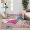 image:imageNourison Home Passion Ivory Multicolor 53 x 73 Area Rug  Easy Clean Non Shedding Bed Room Living Room Dining Room Kitchen 5 x 7Grey