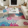 image:imageNourison Home Passion Ivory Multicolor 53 x 73 Area Rug  Easy Clean Non Shedding Bed Room Living Room Dining Room Kitchen 5 x 7Grey