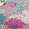 image:imageNourison Home Passion Ivory Multicolor 53 x 73 Area Rug  Easy Clean Non Shedding Bed Room Living Room Dining Room Kitchen 5 x 7Grey