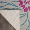 image:imageNourison Home Passion Ivory Multicolor 53 x 73 Area Rug  Easy Clean Non Shedding Bed Room Living Room Dining Room Kitchen 5 x 7Grey