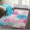 image:imageNourison Home Passion Ivory Multicolor 53 x 73 Area Rug  Easy Clean Non Shedding Bed Room Living Room Dining Room Kitchen 5 x 7Grey