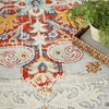 image:imageNourison Home Passion Ivory Multicolor 53 x 73 Area Rug  Easy Clean Non Shedding Bed Room Living Room Dining Room Kitchen 5 x 7Grey Multicolor