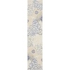 image:imageNourison Home Passion Ivory Multicolor 53 x 73 Area Rug  Easy Clean Non Shedding Bed Room Living Room Dining Room Kitchen 5 x 7IvoryGreyBlue