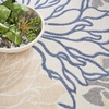 image:imageNourison Home Passion Ivory Multicolor 53 x 73 Area Rug  Easy Clean Non Shedding Bed Room Living Room Dining Room Kitchen 5 x 7IvoryGreyBlue