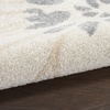 image:imageNourison Home Passion Ivory Multicolor 53 x 73 Area Rug  Easy Clean Non Shedding Bed Room Living Room Dining Room Kitchen 5 x 7IvoryGreyBlue