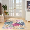 image:imageNourison Home Passion Ivory Multicolor 53 x 73 Area Rug  Easy Clean Non Shedding Bed Room Living Room Dining Room Kitchen 5 x 7IvoryMulti