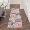 image:imageNourison Home Passion Ivory Multicolor 53 x 73 Area Rug  Easy Clean Non Shedding Bed Room Living Room Dining Room Kitchen 5 x 7IvoryMulti