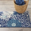 image:imageNourison Home Passion Ivory Multicolor 53 x 73 Area Rug  Easy Clean Non Shedding Bed Room Living Room Dining Room Kitchen 5 x 7NavyIvory