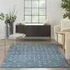 image:imageNourison Home Passion Ivory Multicolor 67 x 96 Area Rug  Easy Clean Non Shedding Bed Room Living Room Dining Room Kitchen 7 x 10Blue Multicolor