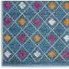 image:imageNourison Home Passion Ivory Multicolor 67 x 96 Area Rug  Easy Clean Non Shedding Bed Room Living Room Dining Room Kitchen 7 x 10Blue Multicolor