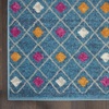 image:imageNourison Home Passion Ivory Multicolor 67 x 96 Area Rug  Easy Clean Non Shedding Bed Room Living Room Dining Room Kitchen 7 x 10Blue Multicolor