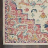image:imageNourison Home Passion Ivory Pink 53 x 73 Area Rug  Easy Clean Non Shedding Bed Room Living Room Dining Room Kitchen 5 x 7Ivory Pink
