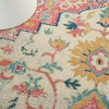 image:imageNourison Home Passion Ivory Pink 53 x 73 Area Rug  Easy Clean Non Shedding Bed Room Living Room Dining Room Kitchen 5 x 7Ivory Pink