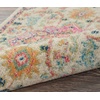 image:imageNourison Home Passion Ivory Pink 53 x 73 Area Rug  Easy Clean Non Shedding Bed Room Living Room Dining Room Kitchen 5 x 7Ivory Pink