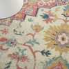 image:imageNourison Home Passion Ivory Pink 53 x 73 Area Rug  Easy Clean Non Shedding Bed Room Living Room Dining Room Kitchen 5 x 7Ivory Pink