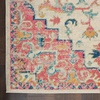 image:imageNourison Home Passion Ivory Pink 53 x 73 Area Rug  Easy Clean Non Shedding Bed Room Living Room Dining Room Kitchen 5 x 7Ivory Pink