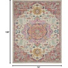 image:imageNourison Home Passion Ivory Pink 53 x 73 Area Rug  Easy Clean Non Shedding Bed Room Living Room Dining Room Kitchen 5 x 7Ivory Pink