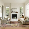 image:imageNourison Home Passion Ivory Pink 53 x 73 Area Rug  Easy Clean Non Shedding Bed Room Living Room Dining Room Kitchen 5 x 7Ivory Pink