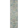 image:imageNourison Home Passion Ivory Pink 53 x 73 Area Rug  Easy Clean Non Shedding Bed Room Living Room Dining Room Kitchen 5 x 7IvoryLight Blue